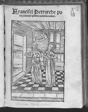 Francisci Petrarche po||ete laureati Psalmi confessionales.