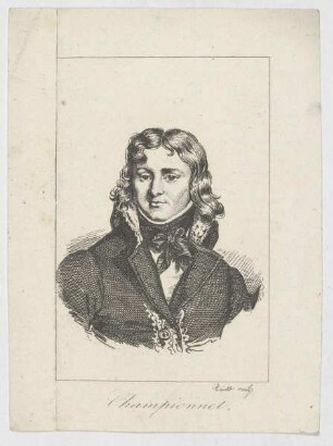 Bildnis des Jean Étienne Championnet