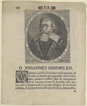 Bildnis des Iohannes Himmelius