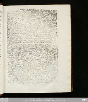 Corrections, & Additions au III. Tome.