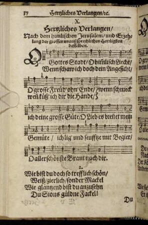 X. Hertzliches Verlangen [...]