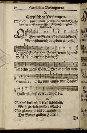 X. Hertzliches Verlangen [...]