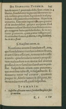 §. Novißime autem, 12.