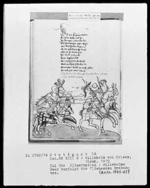 Willehalm von Orlens, Folio 4recto-299verso — Willehalm von Orlens, Folio 4recto-299versoVerfolgung der Brabanter, Folio 30verso
