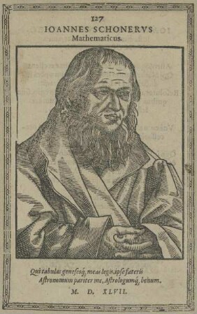 Bildnis des Johann Schöner