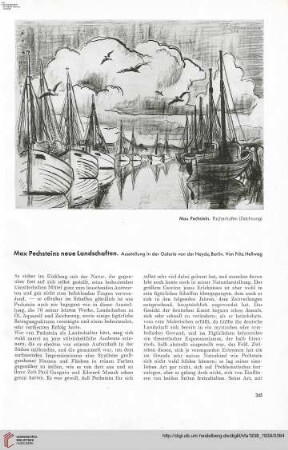 54: Max Pechsteins neue Landschaften : Ausstellung in der Galerie von der Heyde, Berlin