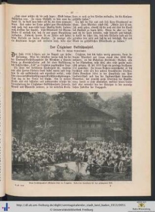 Das Ötigheimer Volksschauspiel.