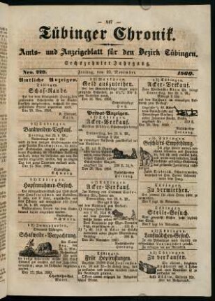 917-940, 23. November (Nr. 229) - 30. November (Nr. 234)