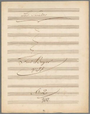 Duos; G; pf 4hands; op. 97/2 - BSB Mus.Schott.Ha 9990-2