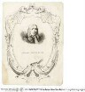 Unbekannte Serie von Portraits flämischer Maler des 17. Jahrhunderts in florealer Rahmung, Velde, Adriaen van de, Porträt