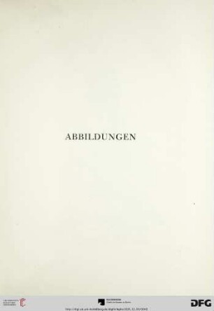 Abbildungen (Tafeln 1-40)