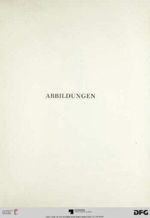 Abbildungen (Tafeln 1-40)