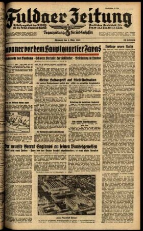 Ausgabe vom Mittwoch, den 04. März 1942.
