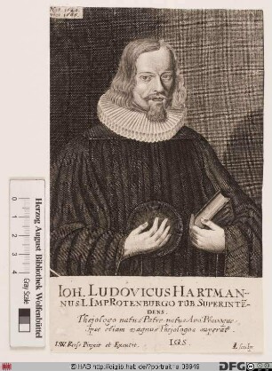 Bildnis Johann Ludwig Hartmann