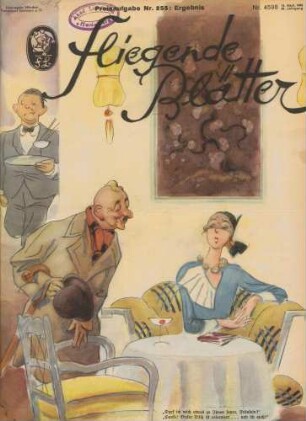 "Darf ich mich etwas zu Ihnen setzen, Fräulein?"