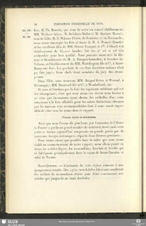 Tissus clairs et broderies