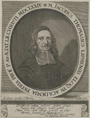 Bildnis des Jacobus Thomasius