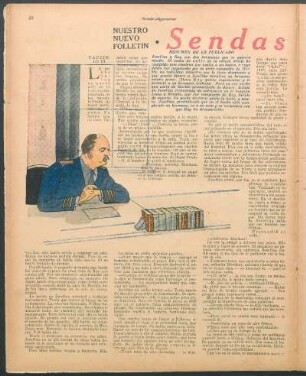 Sendas escabrosas : Nuestro nuevo folletín