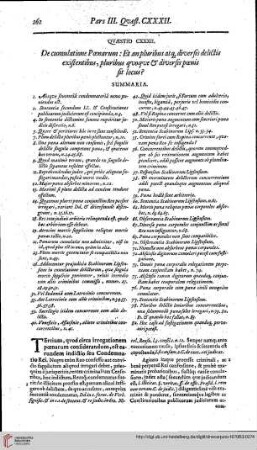 Pars Tertia, Quaestio 132 De cumulatione Poenarum:...