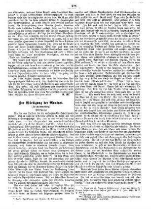 Zur Würdigung der Mundart. (Fortsetzung)