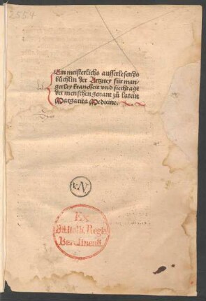 Büchlein der Kräuter
