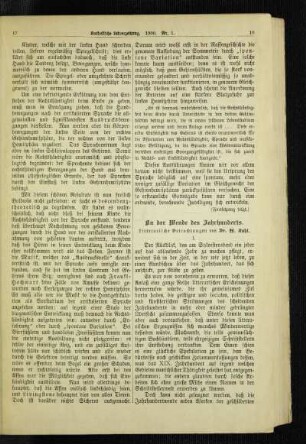 An der Wende des Jahrhunderts : litterarische Betrachtungen