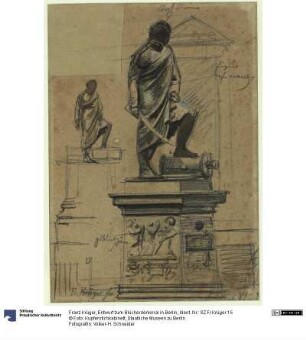 Entwurf zum Blücherdenkmal in Berlin