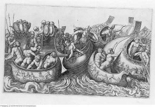 Speculum Romanae Magnificentiae, Seeschlacht