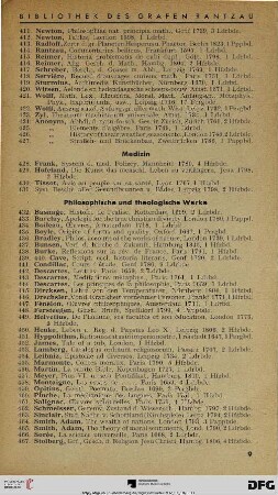 Philosophische und theologische Werke (Nr. 432-478)