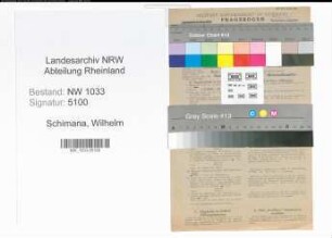 Entnazifizierung Wilhelm Schimana , geb. 09.05.1904 (Kriminalbeamter)