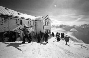Oberstdorf: Nebelhorn; Schutzhütte