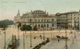 Leipzig: Blücherplatz mit Börse