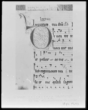 Graduale — Initiale D(e ventre), Folio 109verso