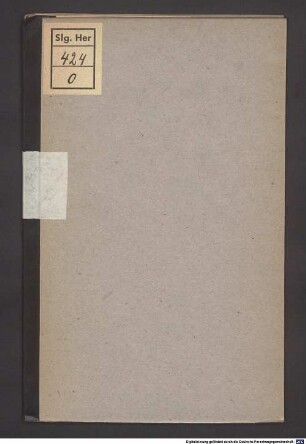 Dr. Theobald oder die Wunderkur : eine heitere Studentengeschichte für drei Tenöre, Bariton und Bass mit Begleitung des Pianoforte ; Op. 42