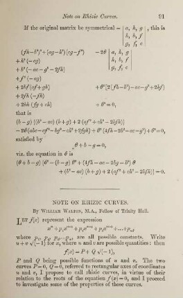 Note on Rhizic curves.