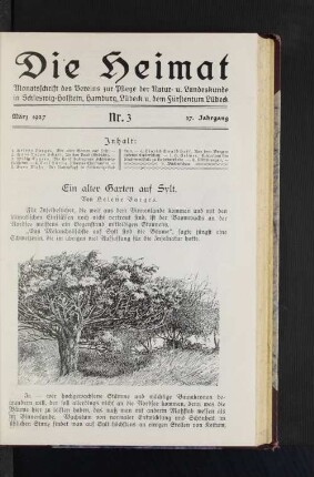 März 1927 Nr. 3 37. Jahrgang