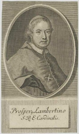 Bildnis des Prosperus Lambertinus