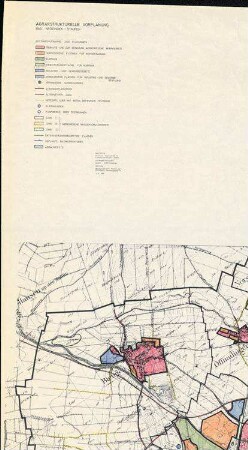 Agrarstrukturelle Vorplanung Bad Krozingen - Staufen und Umgebung; bearbeitet von Dt. Gesellschaft für Landentwicklung GmbH