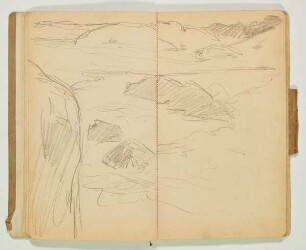 Fjordlandschaft - Felsenstudie