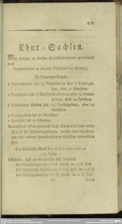 Chur-Sachsen