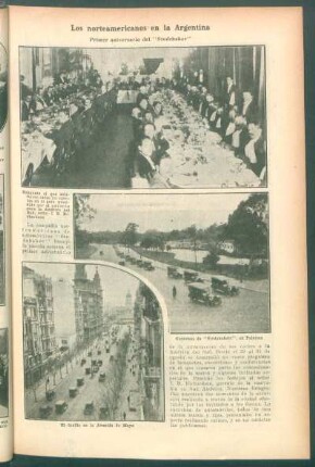 Los norteamericanos en la Argentina : Primer aniversario del "Studebaker"