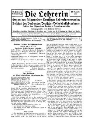 Zwei Petitionen der Elsaß-Lothringischen Lehrerinnenvereine