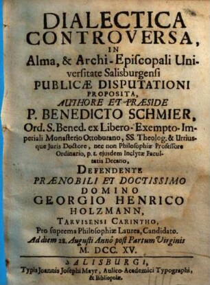Dialectica controversa