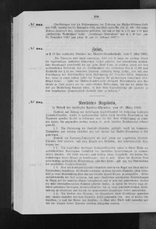 Zustaz, zu § 16 der revidirten beeidigten Handels-Chemiker, vom 20. März 1863.