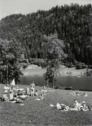 Badefreuden am Böndelsee bei Weng