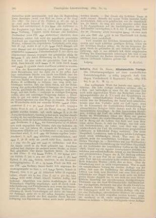350-353 [Rezension] Schultz, Hermann, Alttestamentliche Theologie. 4., völlig umgearb. Aufl