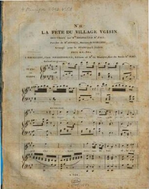 La fête du village voisin : duo
