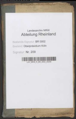 Schulden der jülich- und bergischen Judenschaft