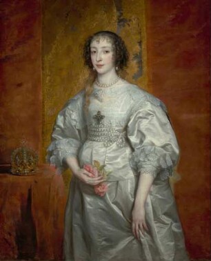 Henrietta Maria von Frankreich (1609–1669), Gemahlin Karls I. von England