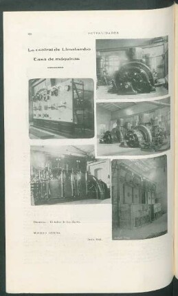 La central de Limatambo - Casa de máquinas